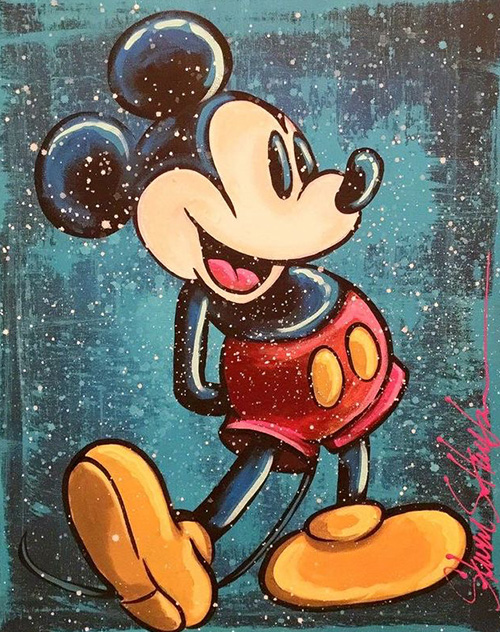 Élményfestés, Mickey